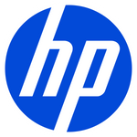 Logo hp electric blue keyline