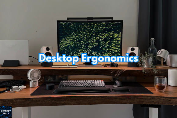 Desktop Ergonomics: Monitor Height, Keyboard and Mouse Ergonomics, and Posture