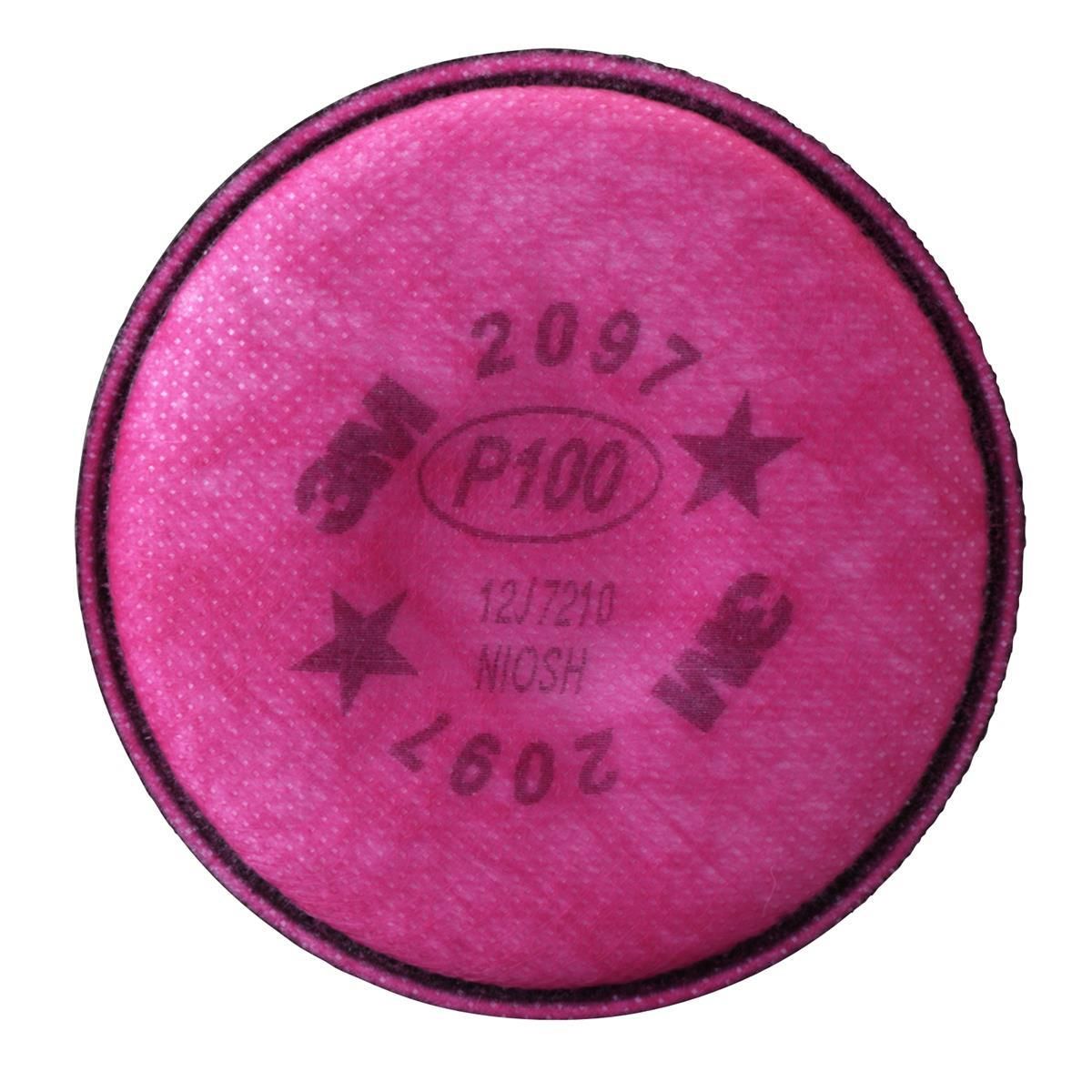 3M Replacement Filter 2097 - Replacement Filter for 3M Half Mask P100 Respirators 2/PK