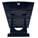 3M Desktop Document Holder with Clip and Guide Bar, Black/Silver, Plastic - DH340MB-2