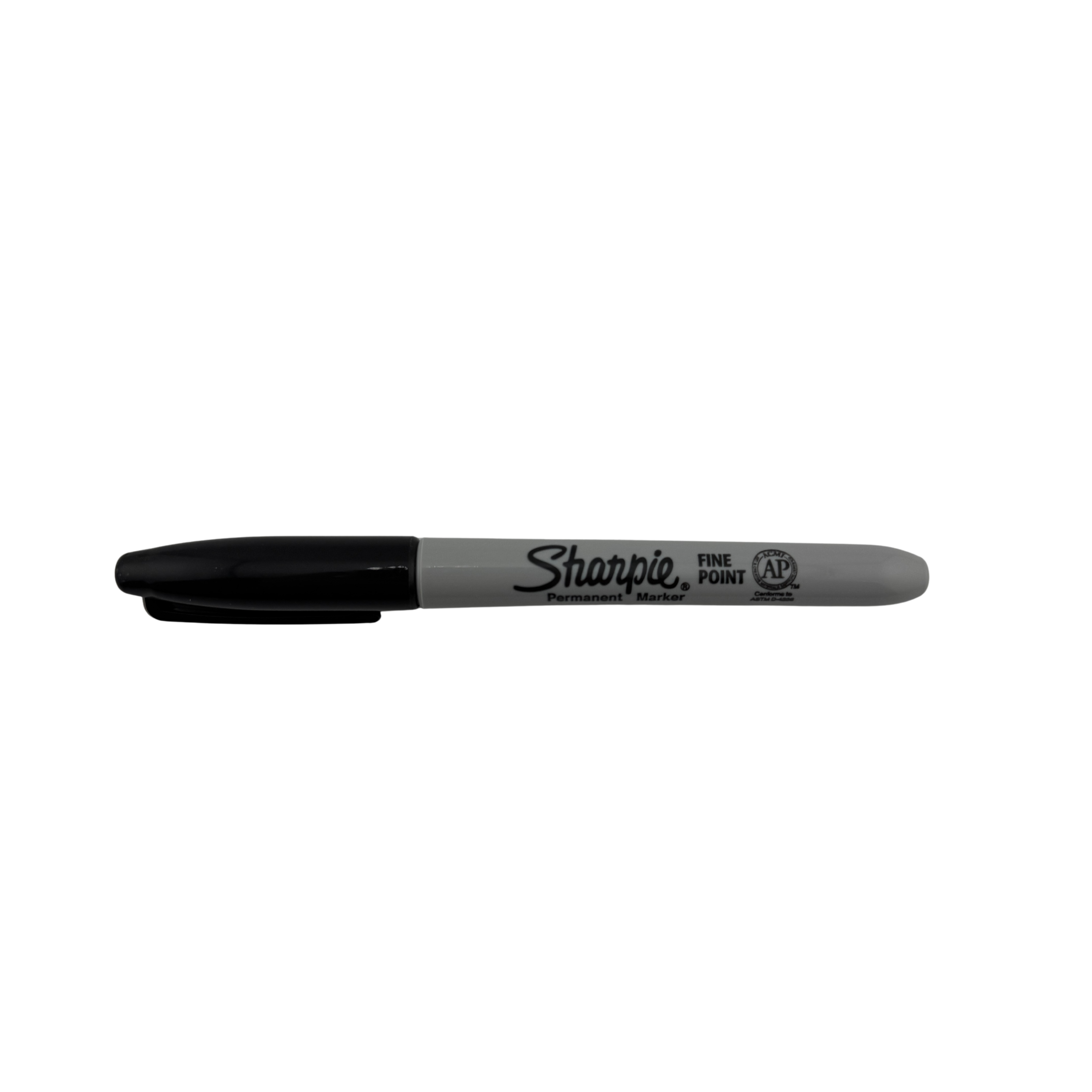 Sharpie marker on a white background