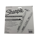 Sharpie liquid marker set on packaging with text and branding.