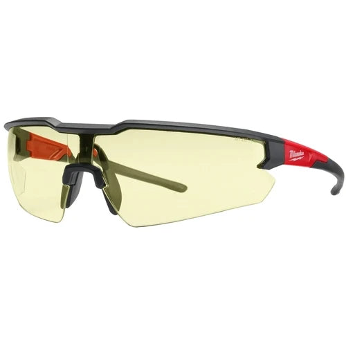 Milwaukee Tool Safety Glasses - Yellow Anti-Scratch Lenses