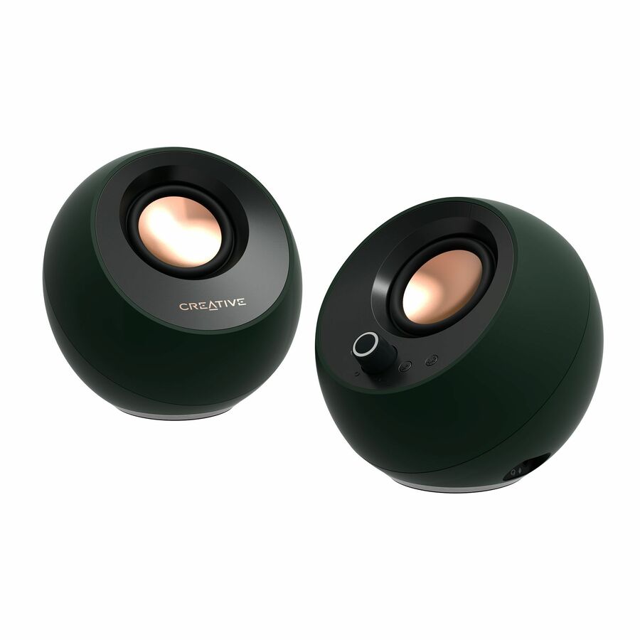 Creative Pebble Pro 2.0 Bluetooth Speaker System - Alpine Green