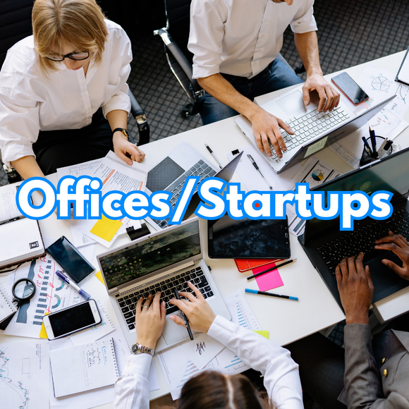 Kwazzy Sells B2B: Offices & Startups