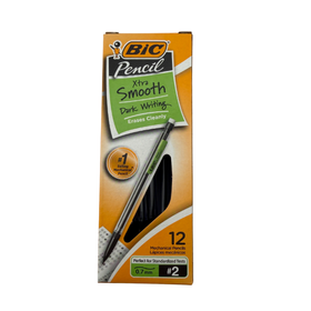 Box of BIC mechanical pencils with a white background