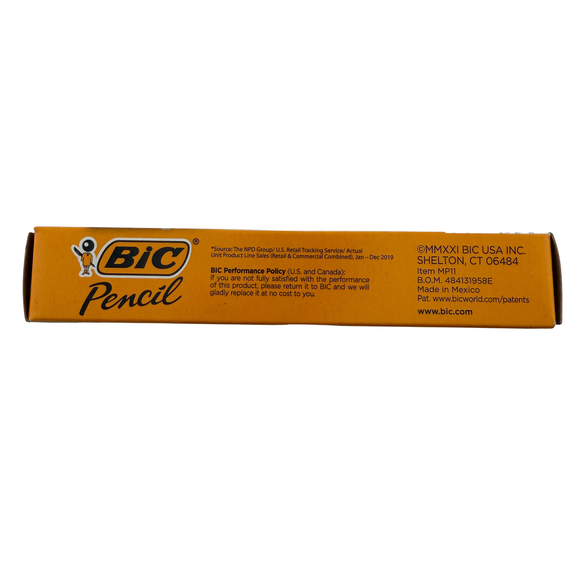 BIC pencil box on a white background