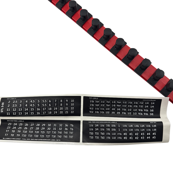 Socket Organizer and Stickers