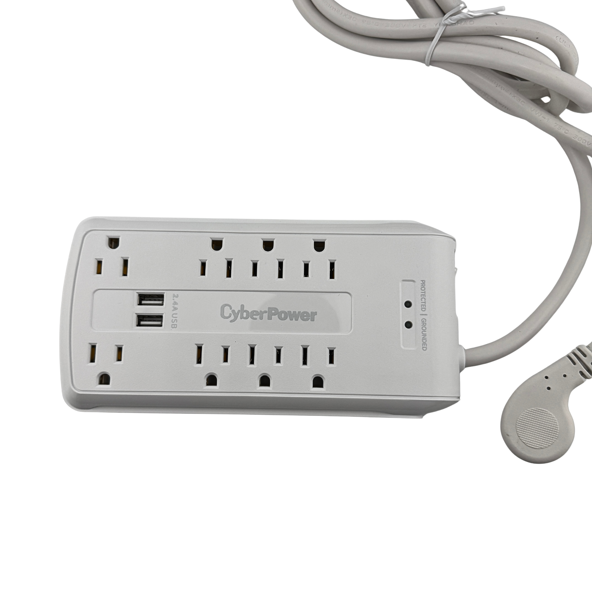 CyberPower CSP806U Professional 8-Outlet Surge Protector - 3000 J Surge Suppression