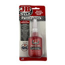 JB Weld Perma-Lock threadlocker packaging on a white background