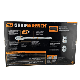 GearWrench tool box packaging with product illustration and text on a white background