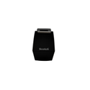 Black Scotch tape dispenser on a white background